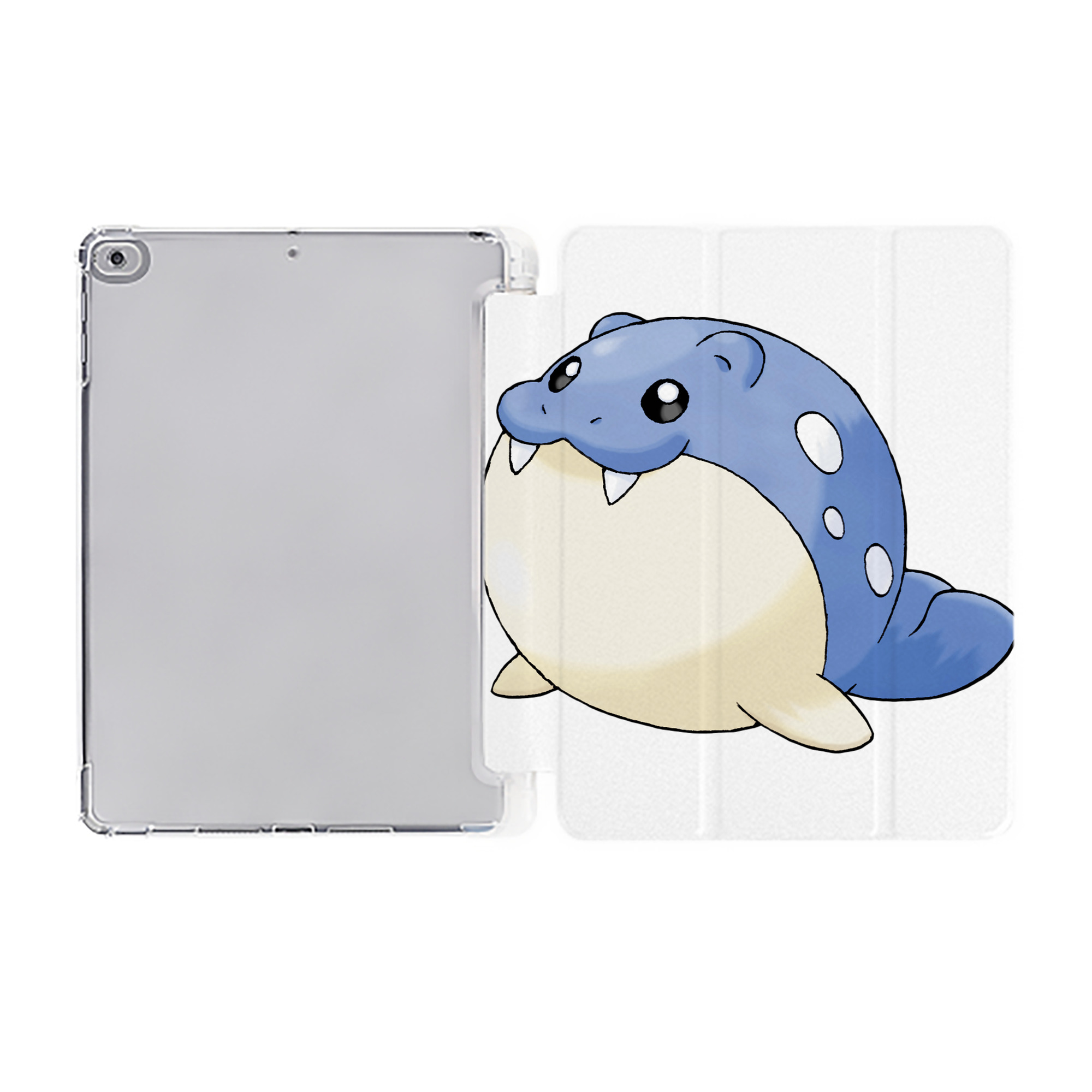 （画像用） ポケットモンスター Pokémon IPad ケース ペン収納付き 三つ折りスタンド PUレザー×シリコン 対応機種9.5/10.5/10.9インチ